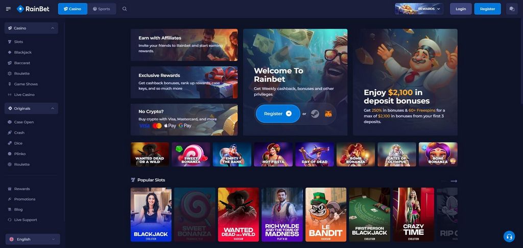 Rainbet Review | Gratis weddenschappen, bonussen en problemen